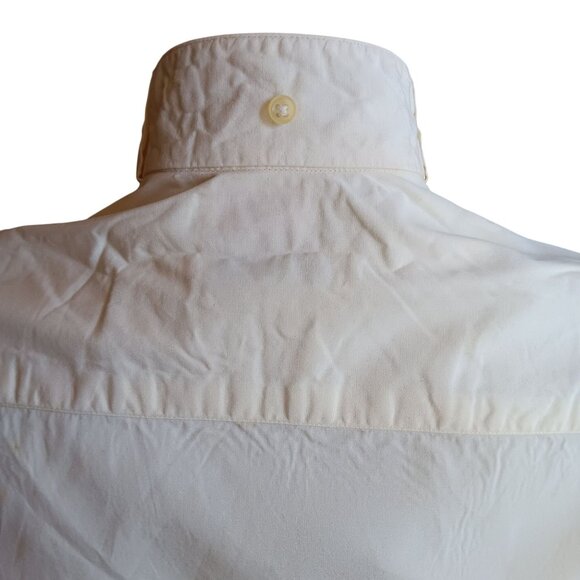 sz 6 Nantucket True Vintage 1950's Cotton Button-Up Collared Sailing Yacht Club - Picture 6 of 10